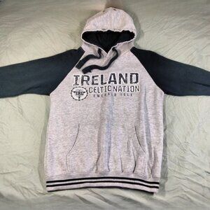 Ireland Celtic Nation Emerald Isle Medium (M) Pullover Hoodie Sweatshirt